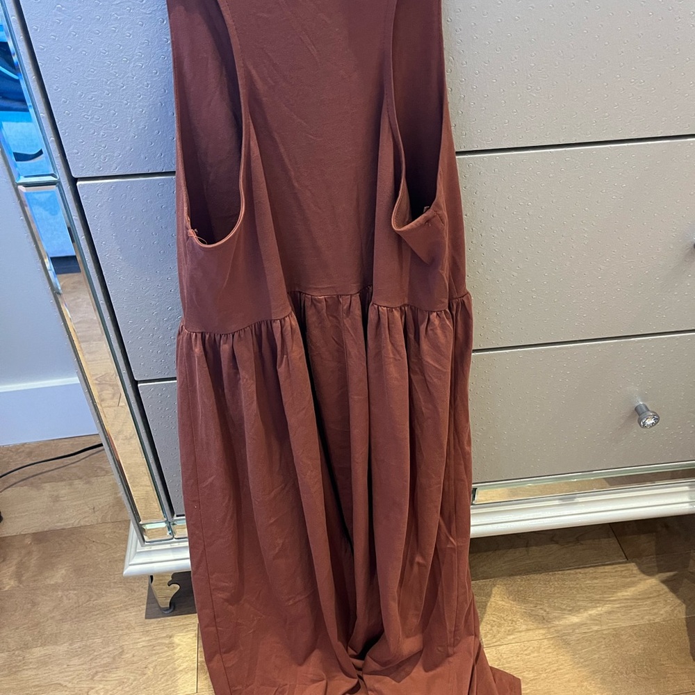 Zara maroon sundress